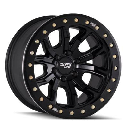 Dirty Life 9303 DT-1 17x9 / 5x127 BP / -12mm Offset / 78.1mm Hub Matte Black Whe