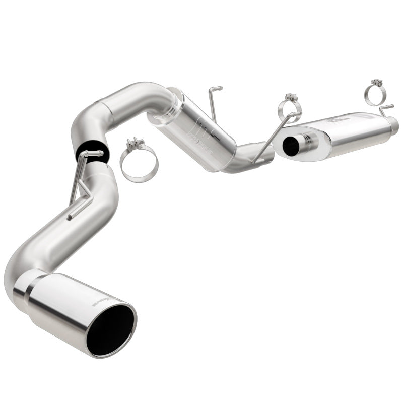 MagnaFlow Cat-Back 4in Single Exit 5in Tip fits 14+ Ram 2500/3500 6.4L 19200