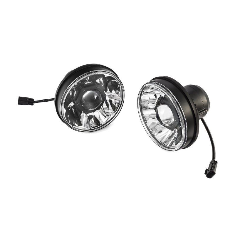 KC HiLiTES 07-18 Jeep JK (Not for Rubicon/Sahara) 7in. Gravity LED Pro DOT Headl