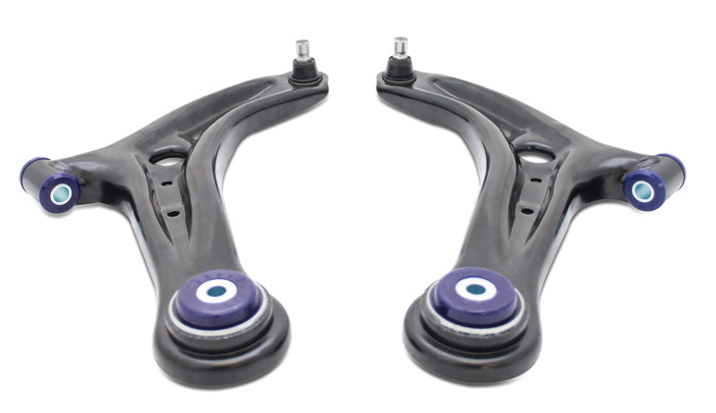 SuperPro Front Lower Control Arm Set w/ Bushings for 14-19 Fiesta ST TRC1046