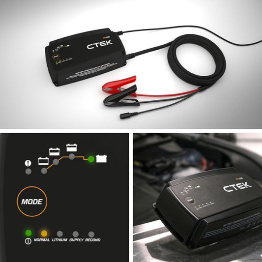 CTEK PRO25S 25A BATTERY CHARGER AND POWER SUPPLY 50-60 Hz 12V 40-328