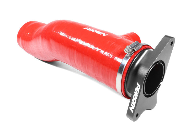 Perrin Red 3in Turbo Inlet Hose w/ Nozzle for 2022+ Subaru WRX VB FA24