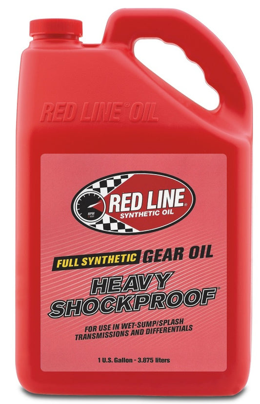 Red Line Heavy ShockProof Gear Oil GL-5 Case of 4 Gallons 58205