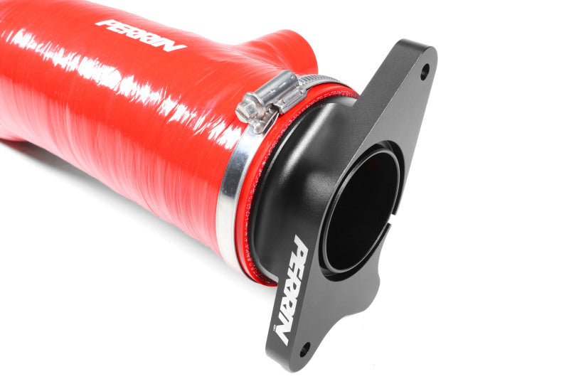 Perrin Red 3in Turbo Inlet Hose w/ Nozzle for 2022+ Subaru WRX VB FA24