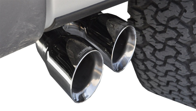 Corsa 11-14 Ford F-150 Raptor 6.2L V8 144in Wheelbase Xtreme Cat-Back Resonator Delete Kit Exhaust