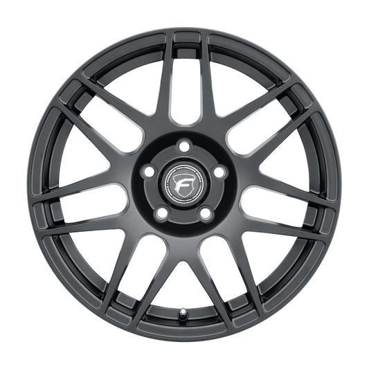 Forgestar F14 Drag 18x5.0 / 5x114.3 BP / ET-23 / 2.125in BS Satin Black Wheel