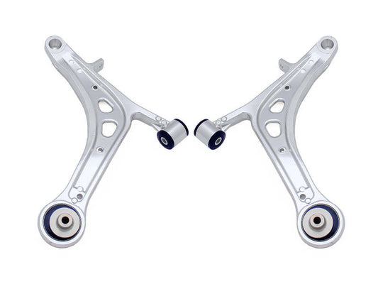 SuperPro Front Lower Aluninum Control Arm Kit fits 08+ STI & 11+ WRX ALOY0015K