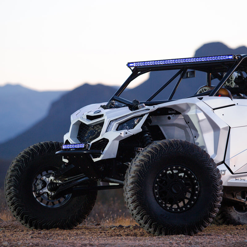 Rigid Industries 40in Radiance Plus SR-Series Single Row LED Light Bar with 8 Ba