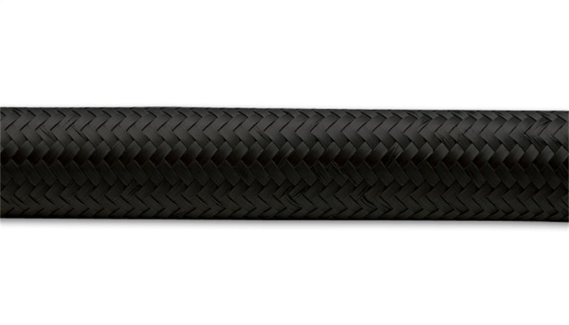Vibrant -10 AN Black Nylon Braided Flex Hose (20 foot roll) 11980