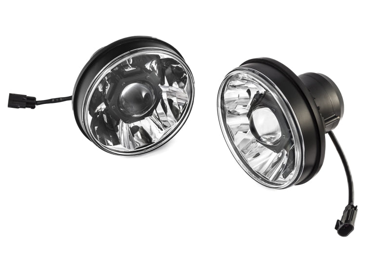 KC HiLiTES 07-18 Jeep JK (Not for Rubicon/Sahara) 7in. Gravity LED Pro DOT Headl