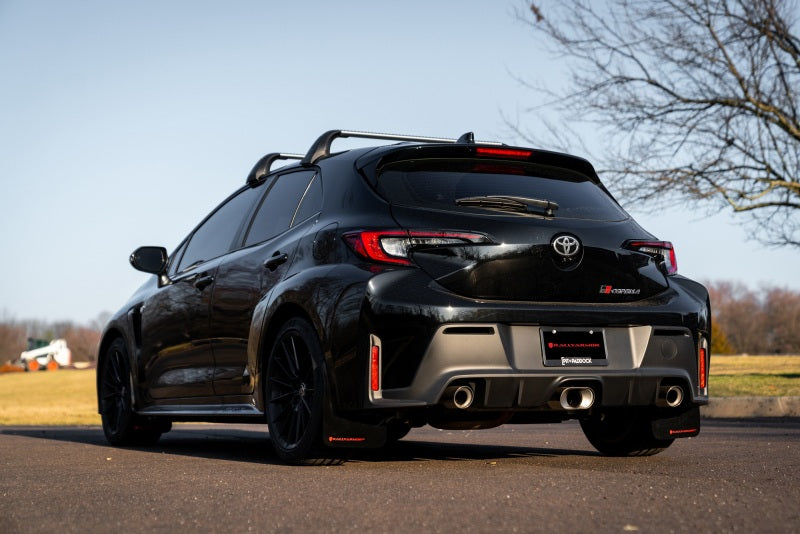 Rally Armor Black UR Mud Flap Dark Grey Logo for 23+ GR Corolla MF89-UR-BLK-DGRY