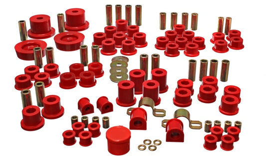 Energy Suspension Red Hyper-Flex Master Bushing Set for 90-05 Mazda Miata