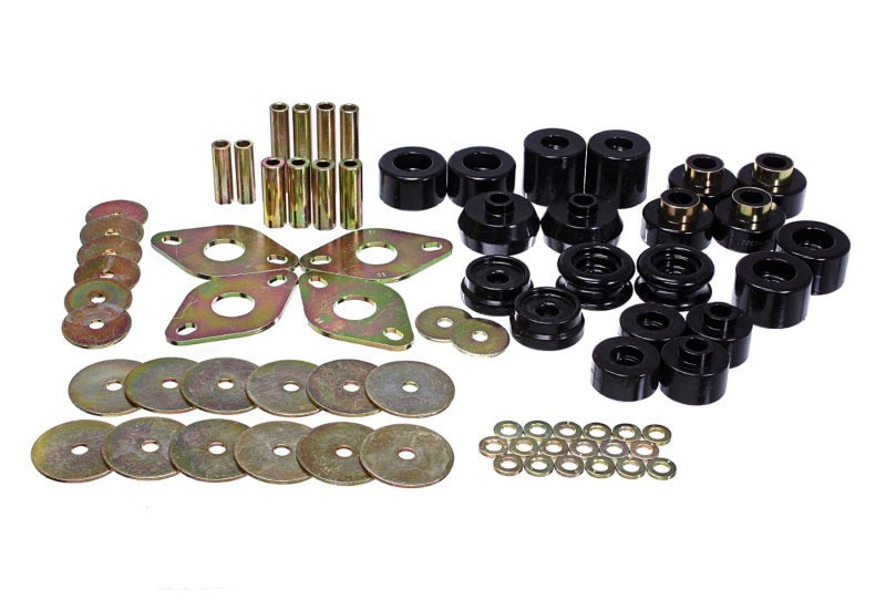 Energy Suspension Black Body Mount Bushing Set for 96-02 Toyota 4-Runner 2WD/4WD