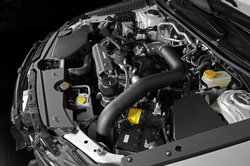 Perrin Front Mount Intercooler Kit Black Tubes & Silver Core for VB FA24 22+ WRX