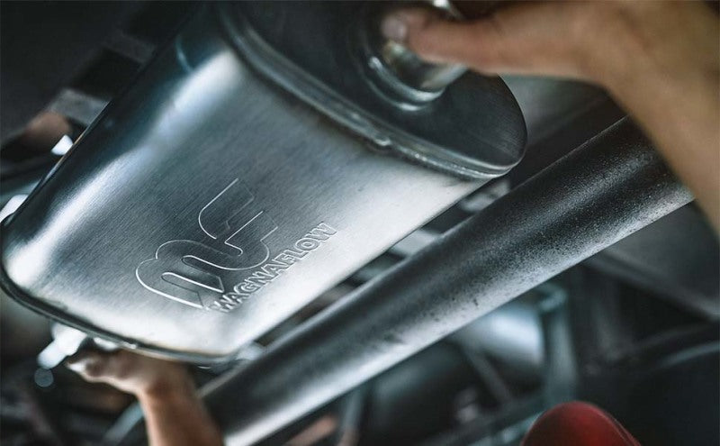 MAGNAFLOW 5 X 11IN. OVAL STRAIGHT-THROUGH PERFORMANCE EXHAUST MUFFLER 12590