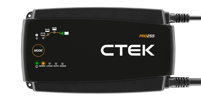 CTEK PRO25SE Battery Charger 50-60 Hz 12V 19.6ft Extended Charging Cable 40-327