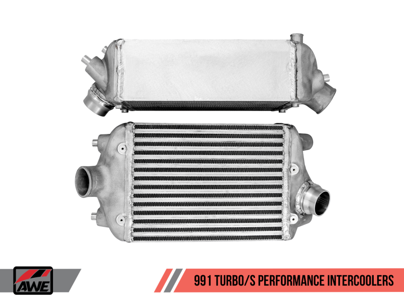 AWE Tuning Porsche 991 (991.2) Turbo/Turbo S Performance Intercooler Kit