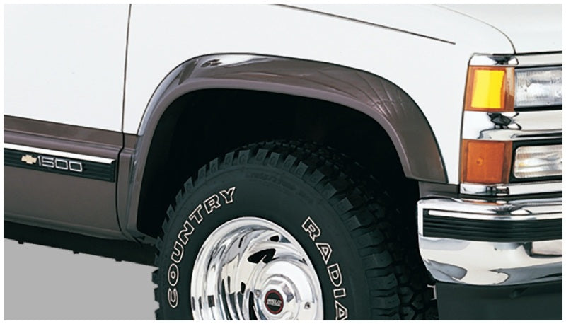 Bushwacker Extend-A-Fender Style Flares for 88-99 Chevy C1500 2pc Black 40007-01