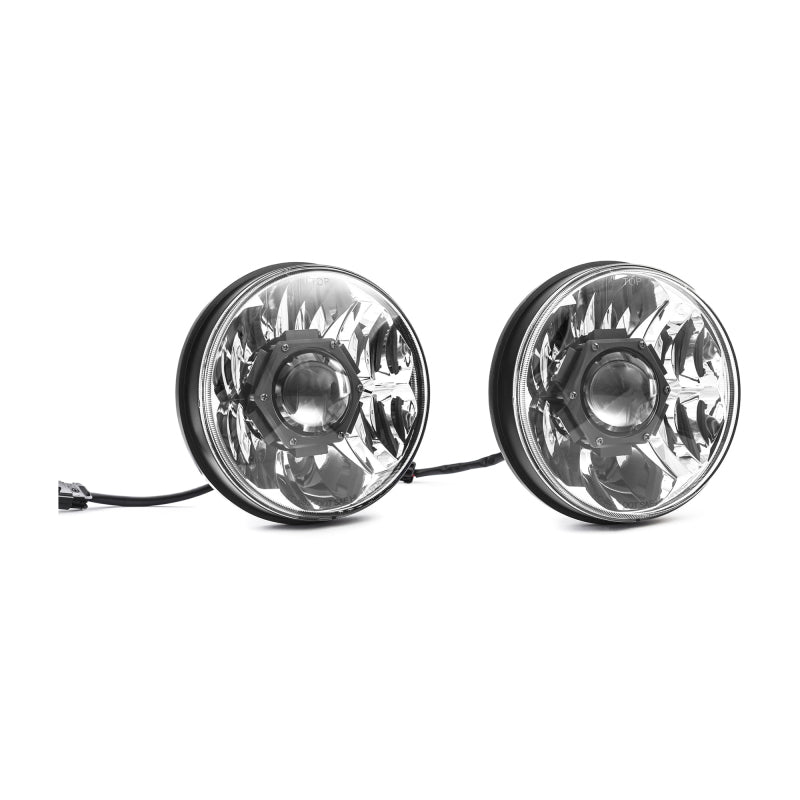 KC HiLiTES 07-18 Jeep JK (Not for Rubicon/Sahara) 7in. Gravity LED Pro DOT Headl
