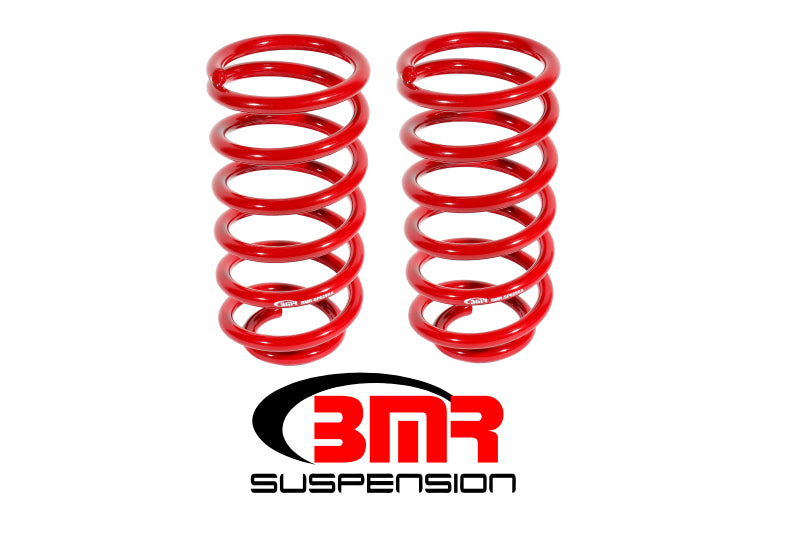 BMR 79-04 Fox Mustang Rear Lowering Springs - Red