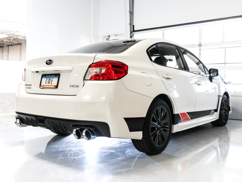 AWE Tuning 2015+ Subaru WRX VA Sedan Touring Edition Exhaust - Chrome Silver Tips (102mm)