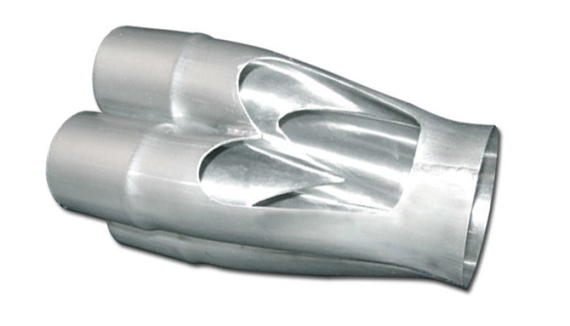 Vibrant 4-1 SS Merge Collectors (1-7/8in Inlet Slipover ID 3in Merge Outlet OD)