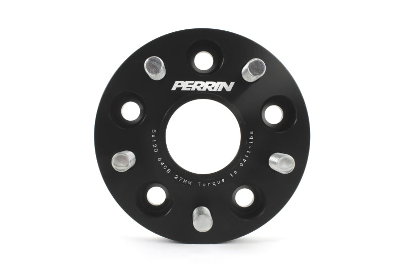Perrin 64.1mm Hub 5x120 27mm Wheel Spacers One Pair for 17-18 Honda Civic Type R