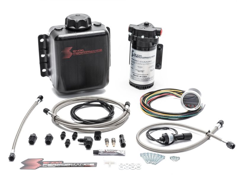 Snow Performance Stage 2.5 Water Methanol Injection Kit Braided Line SNO-210-BRD