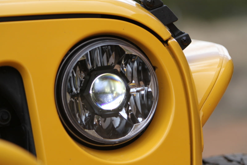 KC HiLiTES 07-18 Jeep JK (Not for Rubicon/Sahara) 7in. Gravity LED Pro DOT Headl