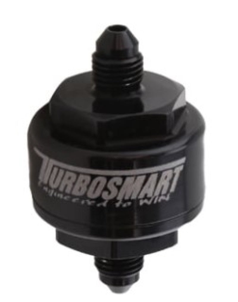 Turbosmart Billet Turbo Oil Feed Filter 44 Micron AN-4 Fittings TS-0804-1002
