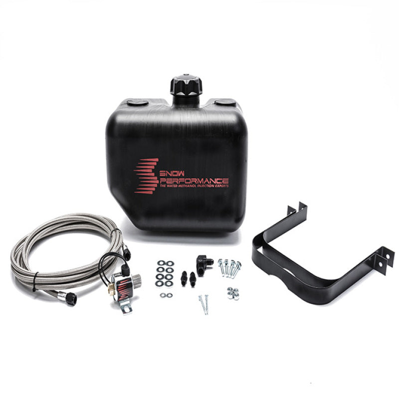 Snow Performance 2.5 Gallon Reservoir W/ Brackets and Solenoid Upgrade 40014-BRD