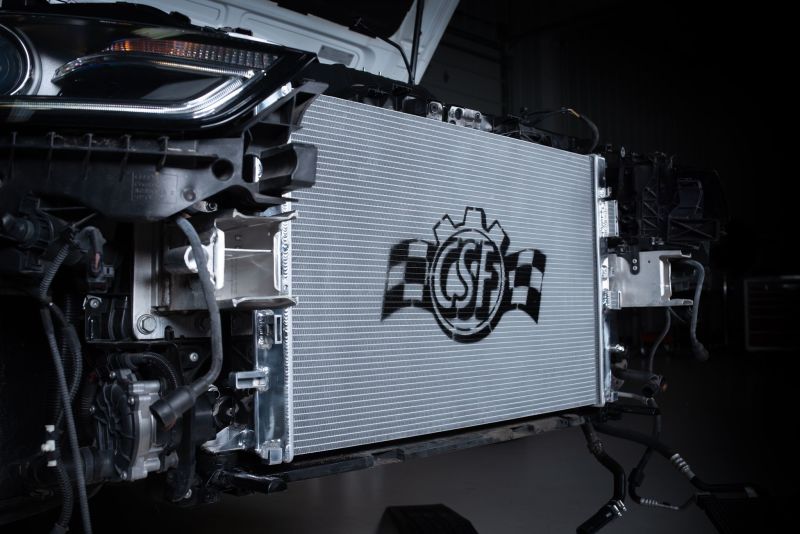 CSF High Performance All-Aluminum Radiator for Audi B8 S4/S5 & 3.0L/3.2L 7091