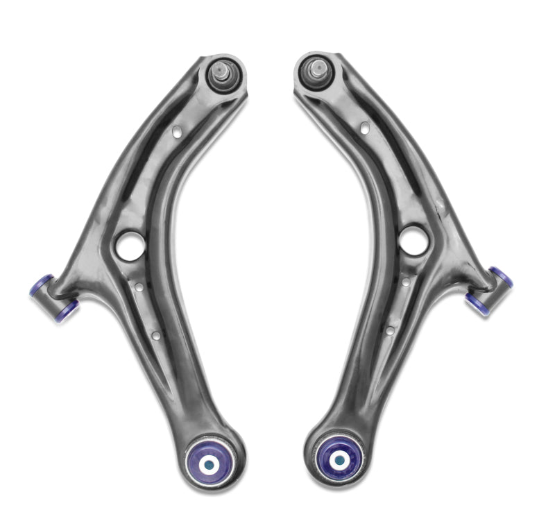 SuperPro Front Lower Control Arm Set w/ Bushings for 14-19 Fiesta ST TRC1046