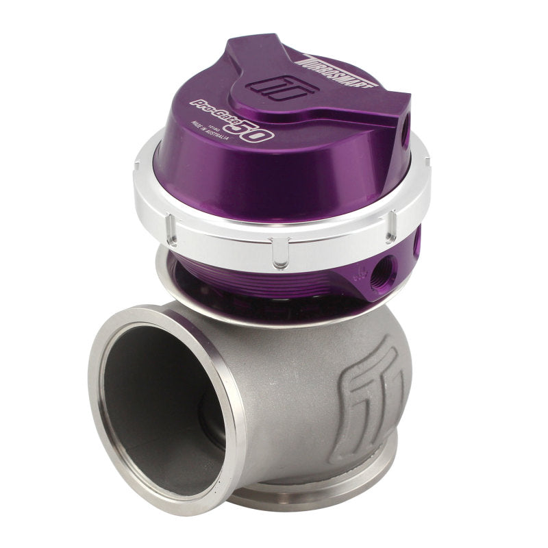 Turbosmart WG50 Gen V Pro-Gate 50 14psi Purple External Wastegate TS-0554-1013