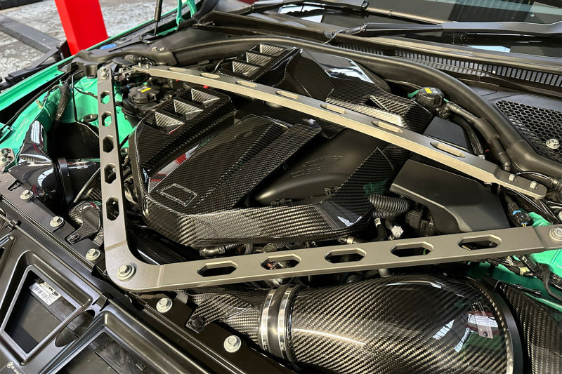 CSF Charge-Air Cooler Manifold Billet Black Fits BMW M2/M3/M4 S58 8233B