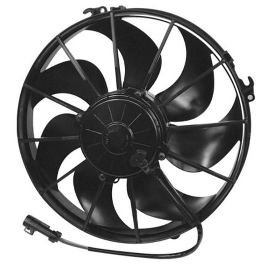 SPAL 1870 CFM 12in Pull High Performance Output Curved Blade Puller Fan 30103202