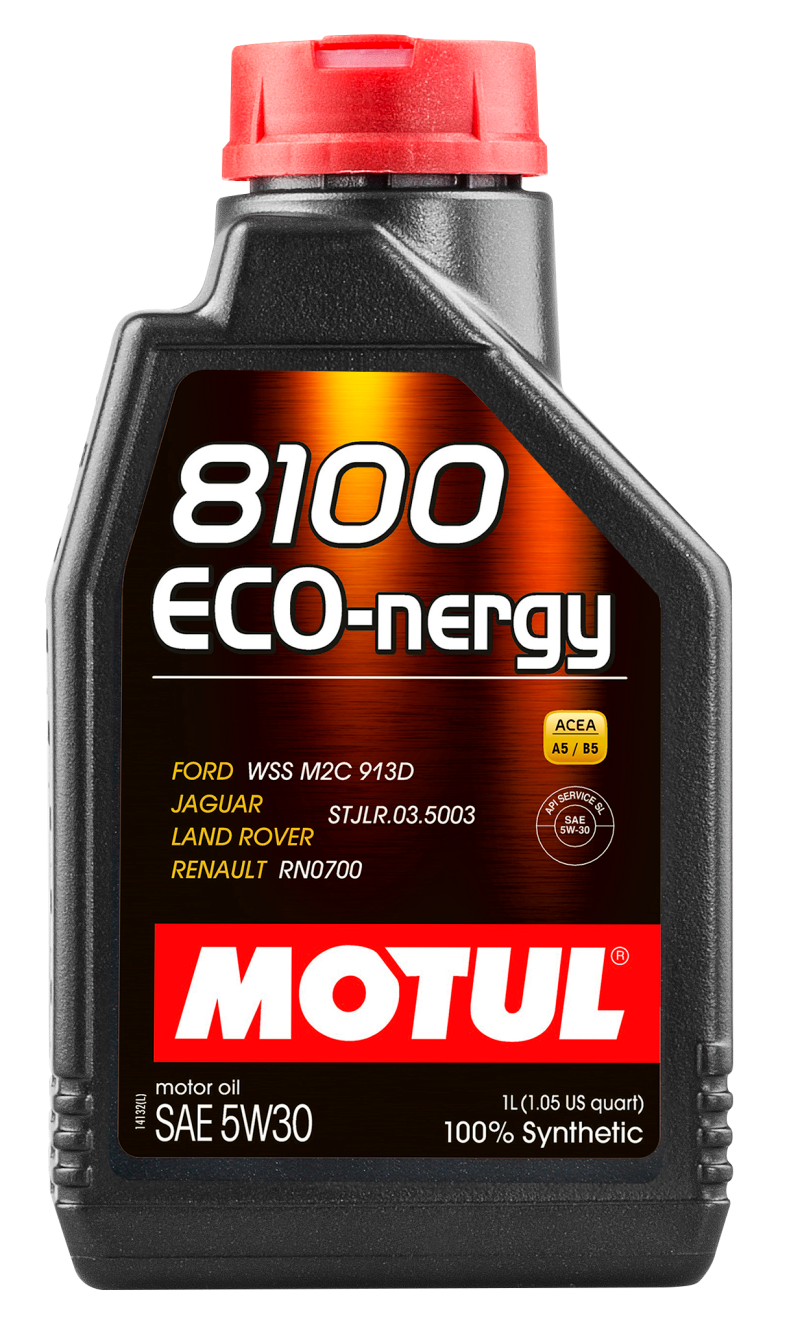 Motul 1L Synthetic Engine Oil 8100 5W30 ECO-NERGY Case of 12 102782