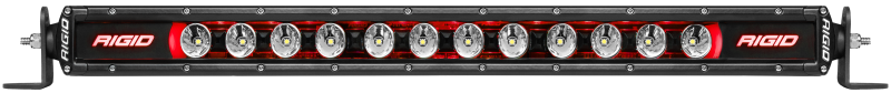 Rigid Industries 40in Radiance Plus SR-Series Single Row LED Light Bar with 8 Ba
