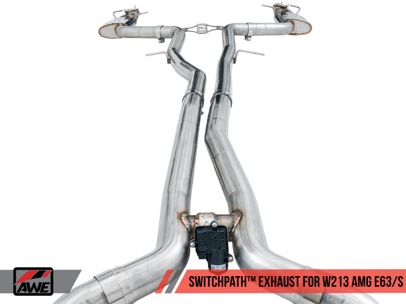 AWE Tuning Mercedes-Benz W213 AMG E63/S Sedan/Wagon SwitchPath Exhaust System - for DPE Cars