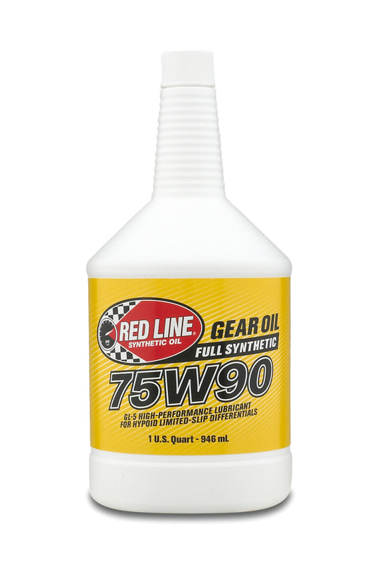 Red Line 75W90 Gear Oil GL-5 Quart Case of 12 57904