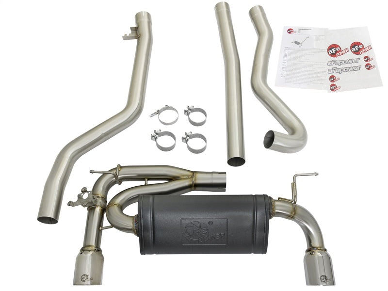 afe POWER MACH Force-Xp for 16+ BMW 340i/340ix/ 3.0L Cat-Back Exhaust 49-36334-P
