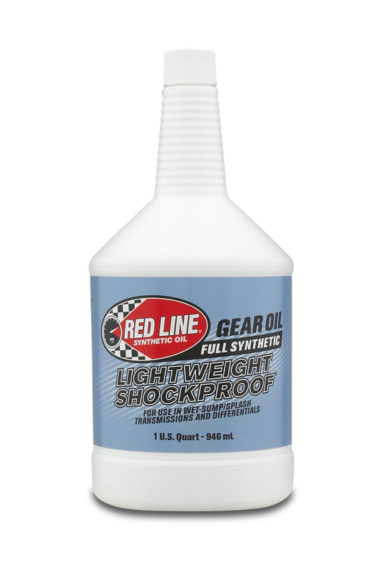 Red Line LightWeight ShockProof Gear Oil - Quart Case of 12 58404