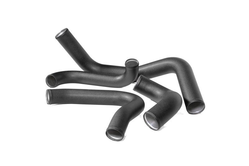 Perrin Front Mount Intercooler Kit Black Tubes & Silver Core for VB FA24 22+ WRX