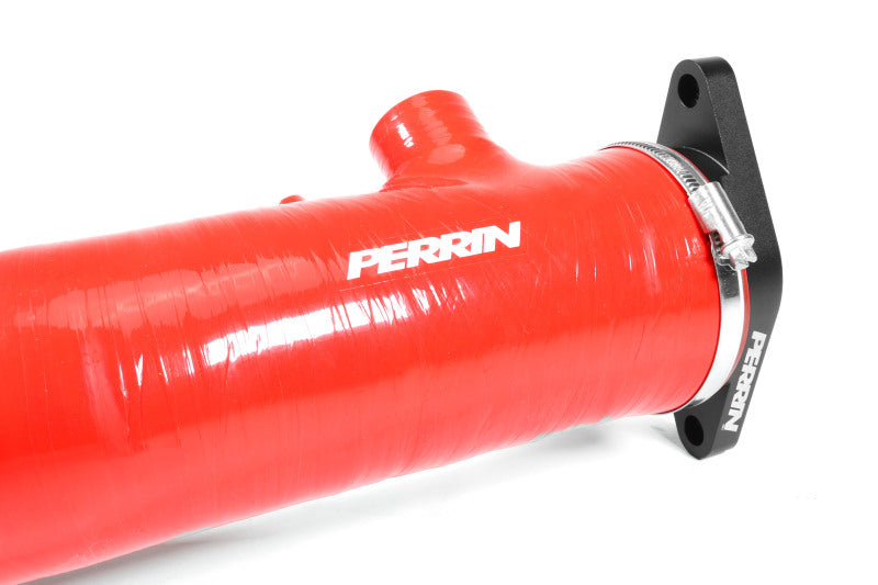 Perrin Red 3in Turbo Inlet Hose w/ Nozzle for 2022+ Subaru WRX VB FA24
