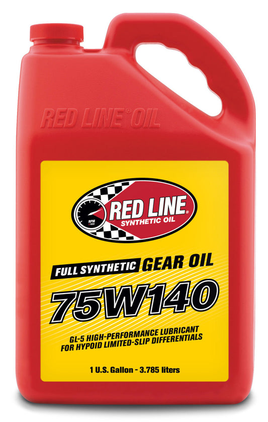 Red Line 75W140 GL-5 Gear Oil - Case of 4 1 Gallon 57915