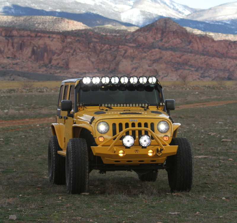 KC HiLiTES 07-18 Jeep JK (Not for Rubicon/Sahara) 7in. Gravity LED Pro DOT Headl