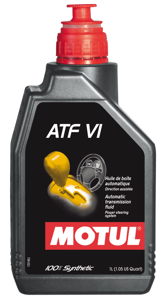 Motul 1L Transmision Fluid ATF VI 100% Synthetic Case of 12 105774