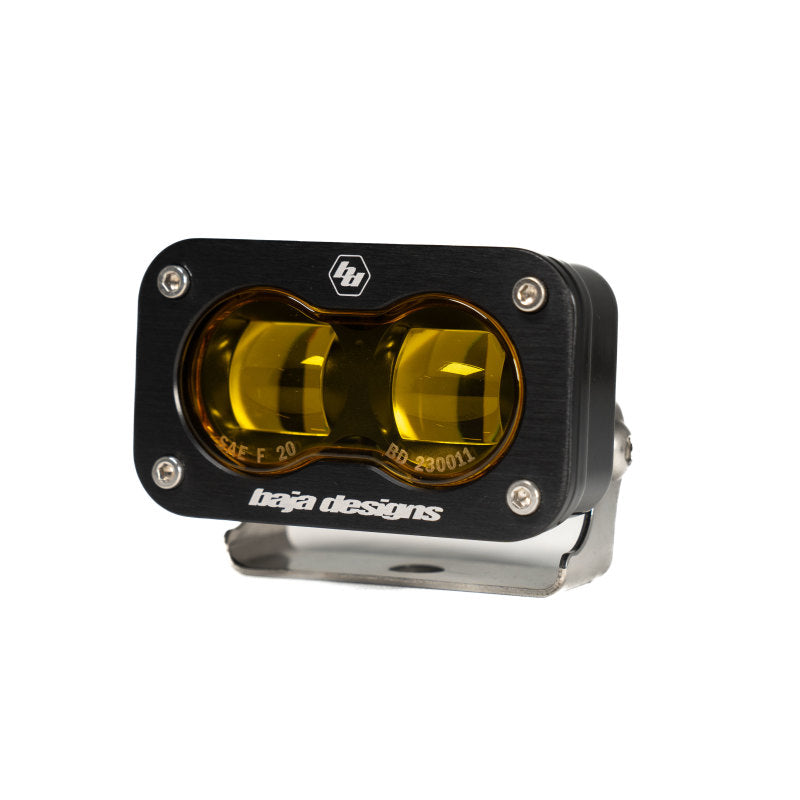 Baja Designs 21-22 Ford Bronco w/Steel Bumper S2 SAE Pro Fog Pocket Light Kit w/