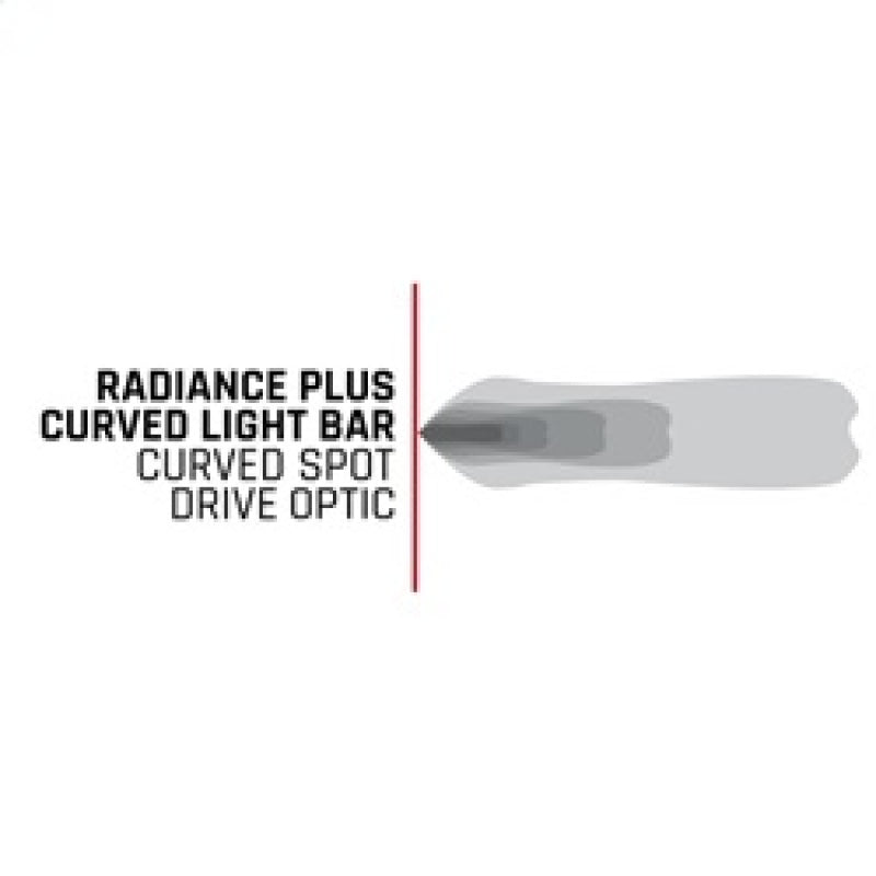 Rigid Industries Radiance+ Curved 40in. RGBW Light Bar Plus 	16632